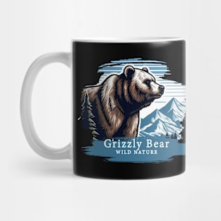 Grizzly Bear - WILD NATURE - GRIZZLY -5 Mug